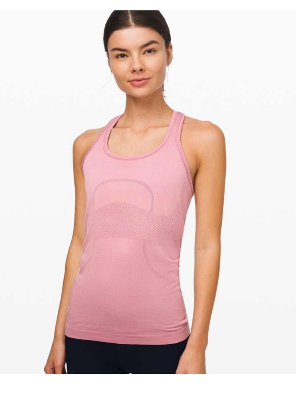 Lululemon Swiftly Tech Racerback Tank Top Pink Taupe size 8